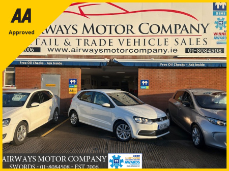 2016 Volkswagen Polo 1.2 * AUTO * CARPLAY * PHONE * REV CAM * ALLOYS * AIRCON * €12,800