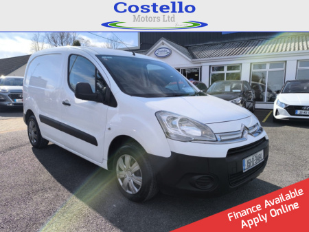 2015 Citroen Berlingo HDI 75 625KG LX SWB 3DR