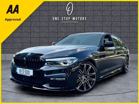 2018 BMW 5 Series 523d G30 MSPORT (DIESEL/AUTO) 360 CAMERA / LEATHER / 1OWNER / MEMORY SEATS / 1YEAR WARRANTY
