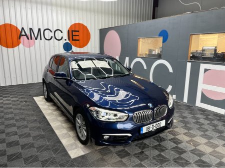 2018 BMW 1 Series €18950! 2018 BMW 1 SERIES 118I 1.5L PETROL / 45K KMS / ADAPTIVE CRUISE CONTROL, HEATED SEATS, REVERSE CAMERA & MORE