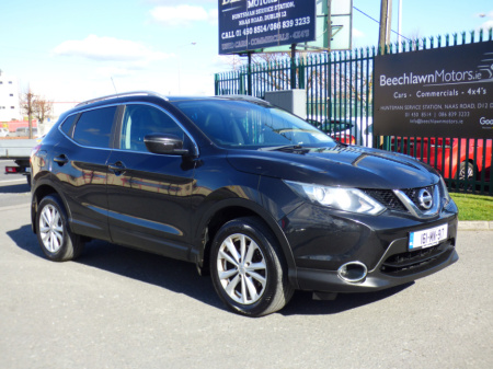 2016 Nissan Qashqai 1.5 DCI SV COMMERCIAL // PRICE EXCL. VAT // GREAT DOCUMENTED SERVICE HISTORY // REVERSE CAMERA, CRUISE AND BLUETOOTH //