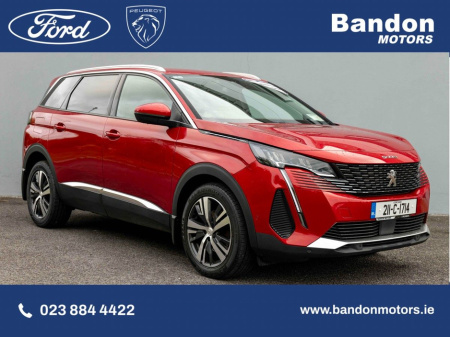 2021 Peugeot 5008 2021 Peugeot 5008 Ultimate Red 1.2 PureTech 130bhp Allure