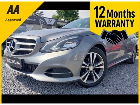 2014 Mercedes-Benz E Class 220 CDI BLUE EFFICIENCY SE AUTO 170BHP