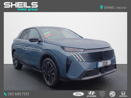 2025 Peugeot 3008 ALLURE HYBRID PETROL AUTOMATIC 136 BHP