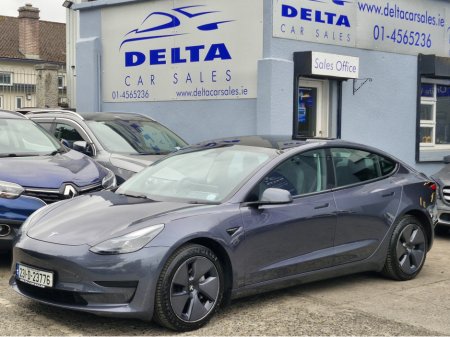 2023 Tesla Model 3 60KWH RWD NCT 03/27 TAX 03/26 FINANCE AVAILABLE @ €102 PER WEEK PAN ROOF/ LARGE DISPLAY/ FULL LEATHER/ HEATED SEATS/ TESLA MOBILE APP/ INTERNET BROWSER/ BLIND SPOT CAMERAS/ HISTORY CHECKED