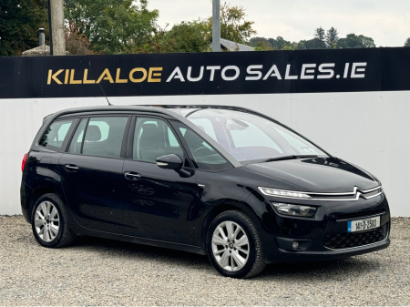 2014 Citroen Grand C4 Picasso 7 Seater 1.6  HDI 115 EXCLUSIVE 4DR MANUAL