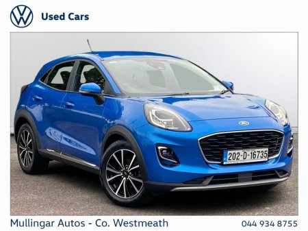 2020 Ford Puma 1.0L EcoBoost mHEV 125PS Titanium