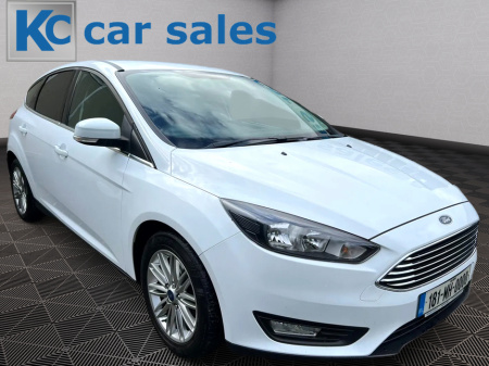 2018 Ford Focus ZETEC EDITION TDCI , 52k , FULLY SERVICED , TEST & WARRANTY , €62 P/W & €3,950 DEPOSIT , SAT - NAV , CRUISE CONTROL , PARKING SENSORS , PRIVACY GLASS , STUNNING CAR . €16,750