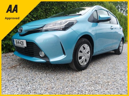 2016 Toyota Yaris 1.3 4 CYLINDER PETROL AUTOMATIC LED EDITION 6 STAMPS SERVICE HISTORY LED HEADLIGHTS REVERSE CAMERA TOUCHSCREEN RADIO WITH APPLE CAR PLAY/ ANDROID AUTO TOYOTA SAFETY SENSE FULLY SERVICED 2 YEARS NCT