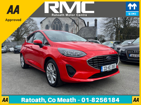 2022 Ford Fiesta TITANIUM 5DR 1.0T MHEV €20,950