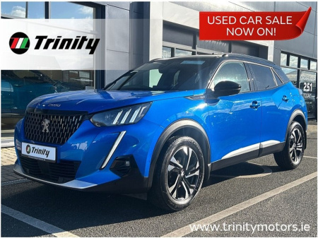 2022 Peugeot 2008 * 1.2 PURETECH * 130bhp AUTO GT * TRINITY MOTORS * €27,485