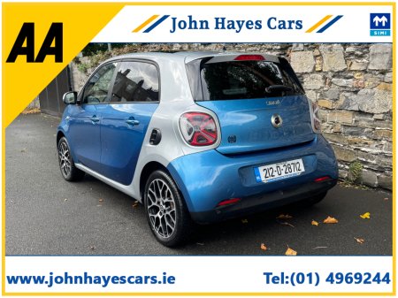 2021 Smart Forfour EQ EXCLUSIVE EV HIGH SPEC//VERY LOW MILEAGE//REVERSE CAMERA//JUST SERVICED BY SMART//SIMI AND AA DEALER €11,950