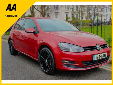2016 Volkswagen Golf CL 1.6tdi M5F 5DR 110HP , FSH, T BELT Replaced, NCT €11,950