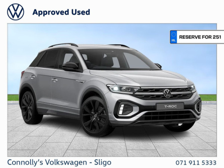 2025 Volkswagen T-Roc RLINE 75 2.0TDI 116HP €47,627