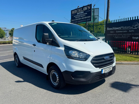 2021 Ford Transit Custom 2.0 TDCI 300 LWB LEADER // PRICE EXCL. VAT // ONE OWNER // FULL FORD HISTORY // BLUETOOTH, RACKING AND ELECTRIC WINDOWS // 03/26 CVRT // €14,024
