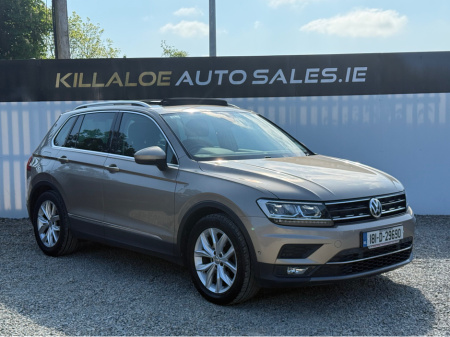 2018 Volkswagen Tiguan HIGHLINE 2.0 TDI 150HP M MANUAL 6SPEED FWD 5DR €21,950