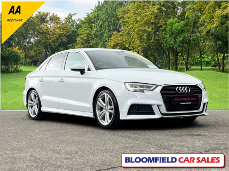 2020 Audi A3 Saloon 1.4 TFSI S-LINE  LOW MILEAGE // IMMACULATE €27,950