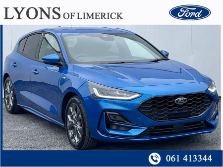 2025 Ford Focus ST-Line 5 door 1.0L EcoBoost 125PS Petrol 6 Speed