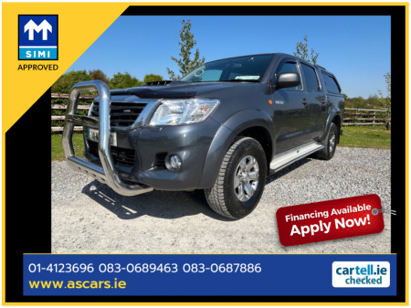 2014 Toyota Hilux 2.5 D-4D 4WD €12,995