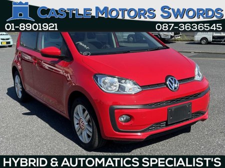 2017 Volkswagen up! 2017 up 1.0 litre Auto in bright Red Top spec.