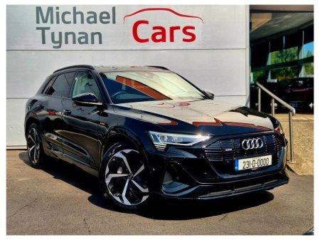 2023 Audi e-tron 55 Quattro Black Edition S Line Long Range (408bhp) 21'' Diamond Cut Alloys