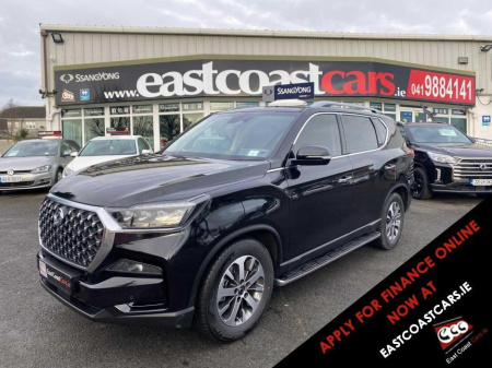2025 Ssangyong Rexton ( 2 SEATER COMMERCIAL ) MUST BE SEEN ALL NEW REXTON ELX 202 BHP 8 SPEED AUTO  ** UPGRADED QUILTED LEATHER SEATS / DASH *5 YEARS WARRANTY ** AVAILIBLE NOW AT EAST COAST CARS OF SLANE **