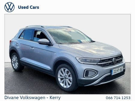 2022 Volkswagen T-Roc STYLE 1.0TSI PETROL 110BHP