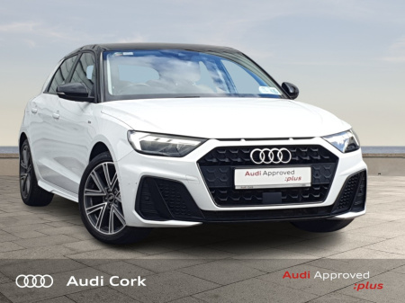 2022 Audi A1 SPORTBACK 25TFSI 95BHP S-LINE BLACK EDITION WITH COMFORT PACK, F/B STEERING WHEEL & SPARE WHEEL