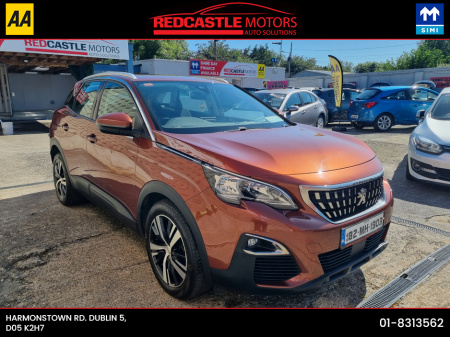 2018 Peugeot 3008 1.5HDI ACTIVE 130BHP 5DR (NCT 07-27) €17,950