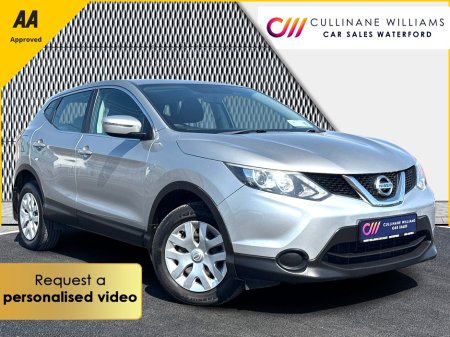 2015 Nissan Qashqai 2015  XE 1.5 DCI  5DR €52 P/W WITH NO CASH DEPOSIT 10 DAY SALE NOW ON!! €8,995