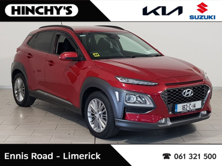 2018 Hyundai Kona 1.0 T-GDI Executive €16,900