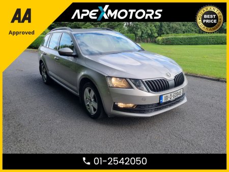 2018 Skoda Octavia FINANCE ARRANGED * SE TECH * TDI ESTATE * NEW NCT JUL-27 * STAMPED SERVICE HISTORY * AA APPROVED * 101 SAFETY CHECKLIST * IMMACULATE * CRUISE CONTROL * 2-KEYS * LOW TAX * 12-MONTH ROADSIDE ASSIST €11,949