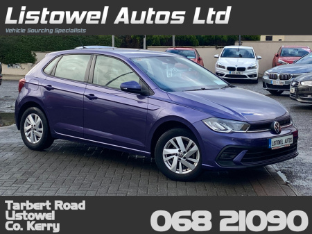 2022 Volkswagen Polo LIFE 1.0 TSI 5DR AUTOMATIC * REVERSE CAMERA * DIGITAL-CLUSTER*  APPLE CARPLAY/ANDROID AUTO * AUTO LIGHTS * CRUISE CONTROL * €180 ROAD TAX * LANE ASSIST * FINANCE AVAILABLE * BLUETOOTH  * SPOT LIGHTS