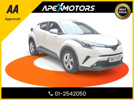 2017 Toyota C-HR FINANCE ARRANGED * NEW NCT SEPT-27 * LOW LOW KMS * TOP-SPEC 1.2T ICON 5dr SUV * 4-STAMPS SERVICE HISTORY * AA APPROVED * 101 SAFETY CHECKLIST * IMMACULATE * HEATED SEATS * COLOUR REVERSE CAMERA