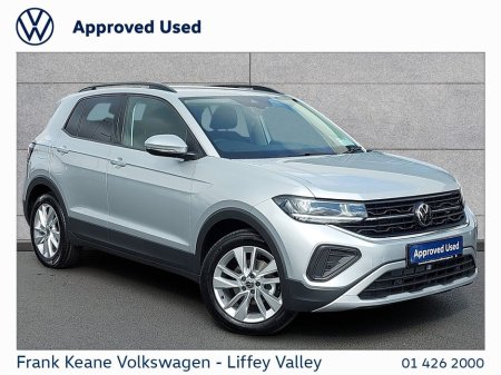 2025 Volkswagen T-Cross EDITION 75 1.0TSI 95BHP *REFLEX SILVER METALLIC* *DELIVERY KMS* *252D REG* *BIG SAVINGS VS NEW CAR* *WHILE STOCKS LAST* *PCP 3 YRS FROM €276PM*
