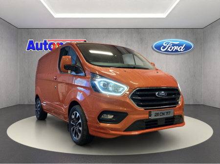 2021 Ford Transit Custom 320 LIMITED EDITION EBLUE 330 SWB TD 5DR €21,098