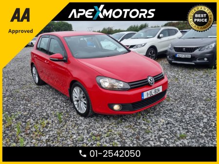 2011 Volkswagen Golf 1.6 TDI MF5 90BHP 5DR TRENDLINE MANUAL 5SPEED * NCT SEP-26 * LOW TAX NOV-25 * 8-STAMPS SERVICE HISTORY * AA APPROVED * 101 SAFETY CHECKLIST * IMMACULATE * TOP-SPEC 5DR HATCH * 2-KEYS * 01-2542050