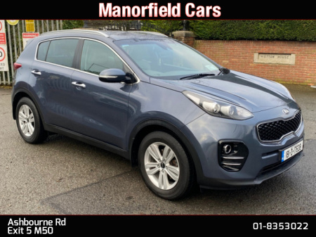 2018 Kia Sportage PLATINUM 1.7 DIESEL SUV *HIGH SPEC IRISH JEEP* *FULL KIA SERVICE HISTORY* *NCT 02/2026* *€200 ROAD TAX* *FINANCE ARRANGED TODAY* €17,950