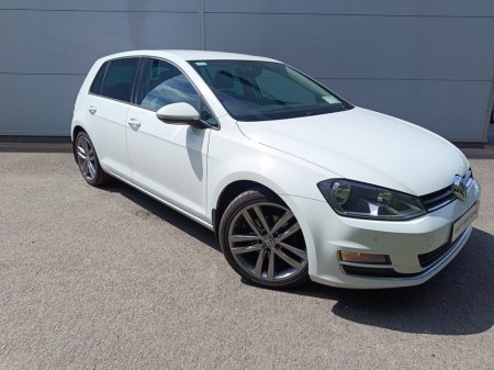 2017 Volkswagen Golf 1.6 TDI 5DR 115HP Highline M5F Leather Interior Top spec