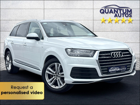 2017 Audi Q7 2017 5 SEAT CREW CAB S LINE AUTOMATIC 3.0 TDI QUATTRO €139 P/W WITH NO CASH DEPOSIT 10 DAY SALE NOW ON!! €28,451