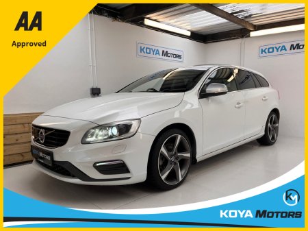 2016 Volvo V60 2.0 D4 R-DESIGN DIESEL AUTO // FULL LEATHER ELECTRIC SEATS // REVERSING CAMERA // CRUISE CONTROL // LANE ASSIST // COLLISION WARNING SYSTEM // TOP SPEC // UPGRADED ALLOYS