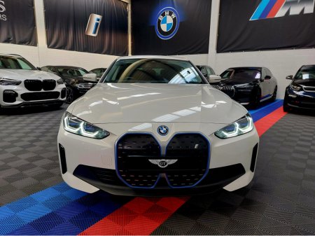 2022 BMW i4 I4 EDRIVE40 SPORT ---VISIBILITY PACK WITH LASER LIGHTS - PARK ASSISTANT PACK-- DRIVER ASSISTANT PACK PREP 11 -- APPLE CAR PLAY -- REVERSE CAMERA -- UPGRADED ALLOYS -- €36,995