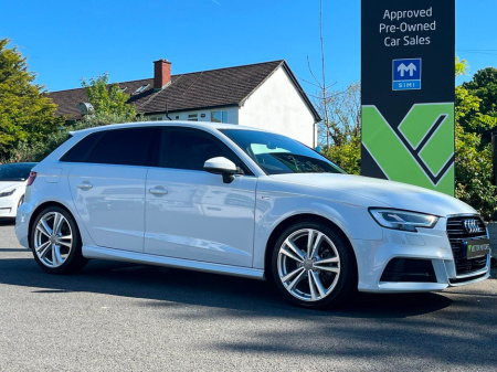 2018 Audi A3 S-LINE 1.4 AUTO 5DR HATCH NEW NCT