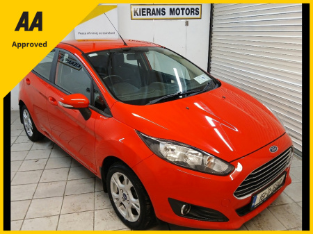 2016 Ford Fiesta 1.25 ZETEC  5DR : NCT 02/26 : FINANCE ARRANGED : €10,750