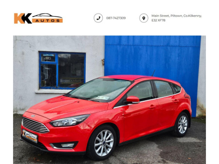 2018 Ford Focus 1.5 TDCi 95PS Titanium €13,950