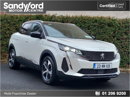 2022 Peugeot 3008 1.5 HDi GT LINE*LOW MILES*ONLY 25000KMS* €32,950