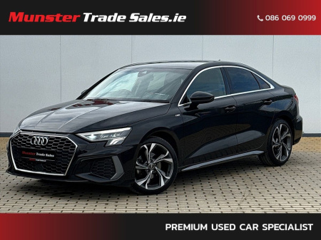 2022 Audi A3 35 TDI S-LINE AUTO €34,950