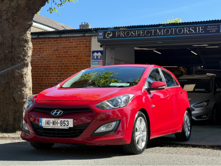 2014 Hyundai i30 1.6crdi Deluxe, New Nct 03/2026, Parking Sensors, Bluetooth, Cruise Control, A/C, Alloys, Very Economical Car, Service & Warranty Included, SIMI Dealer, €6,750