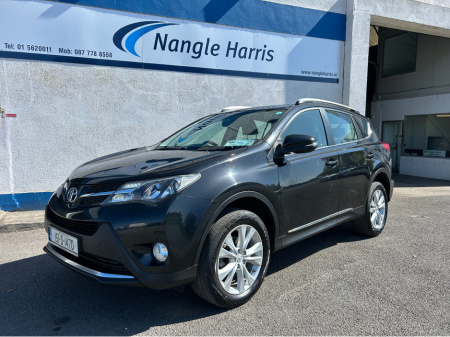 2015 Toyota Rav4 RAV4 2.0 D-4D SOL. FINANCE AVAILABLE. TRADE IN WELCOME. www.nangleharris.ie. ALL CARS CHECKED WITH MOTORCHECK.IE CALL 01 5620011 €12,900