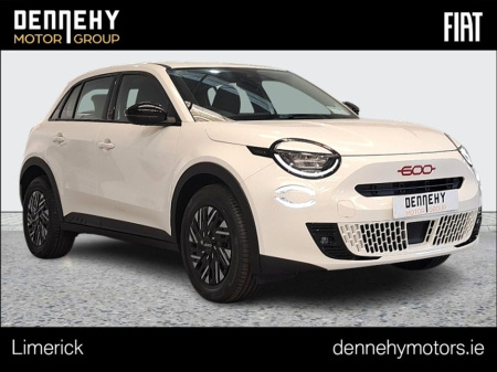 2025 Fiat 600 600e BEV RED 54kwh 115kw